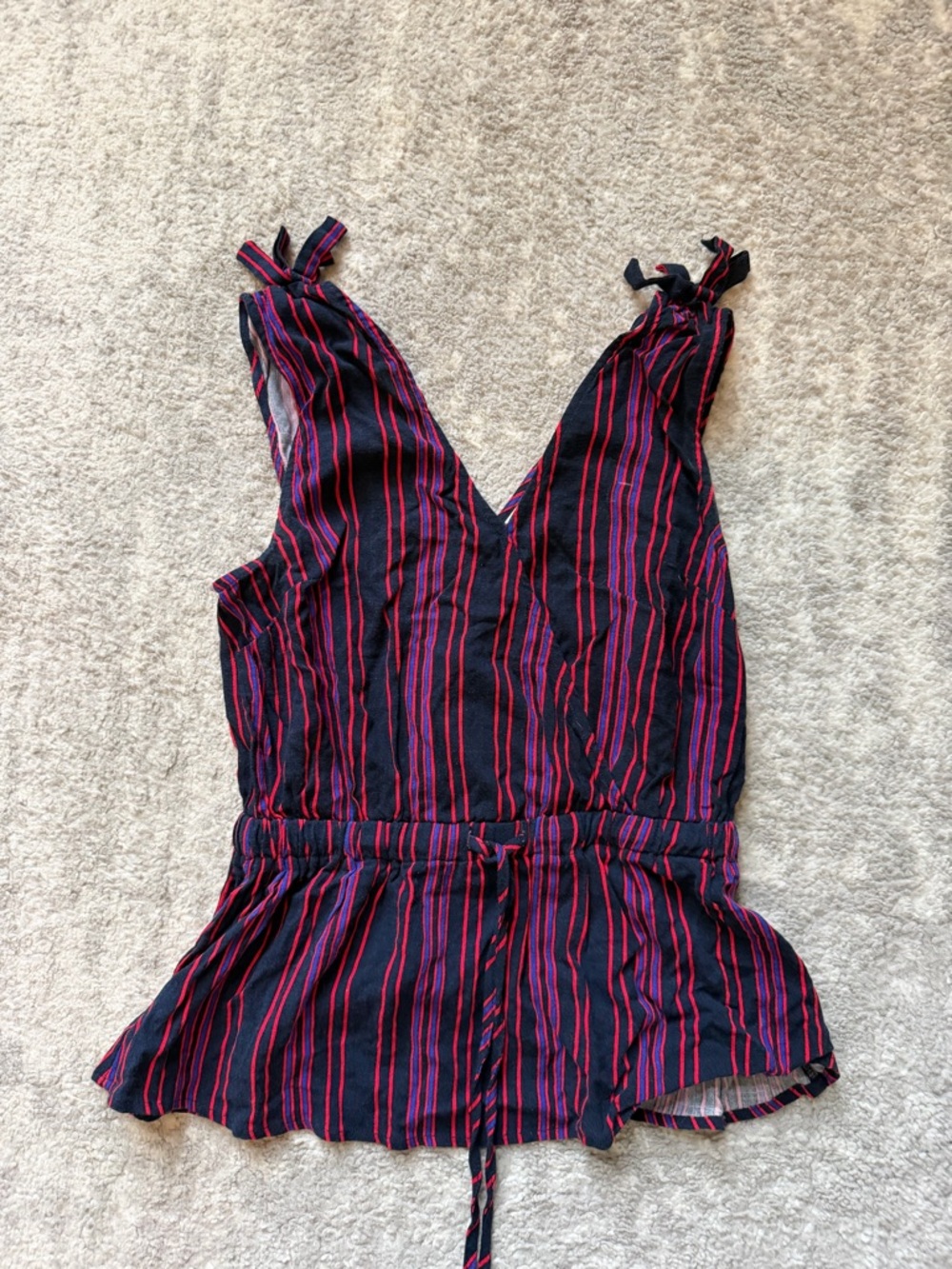 A new day -striped blouse- size XS